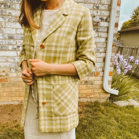 Vintage 60’s Sage Green Pendleton Wool Jacket - Picture 1 of 6